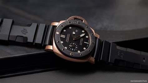 panerai 1070|A Bold Combination: Panerai Submersible Goldtech Orocarbo – .